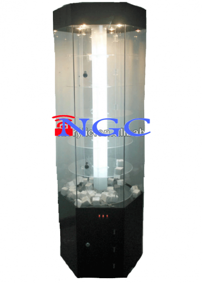 GCR124 ⁞ Rotating Perspex Display Cabinet
