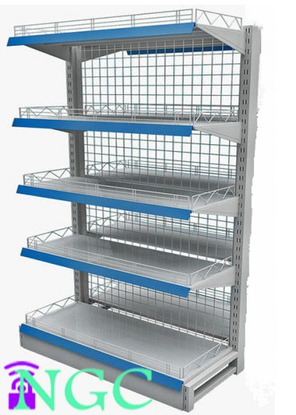 GS01S-LD2 ⁞ 5-Shelf Light Duty Single-Sided Gondola (1200 mm)